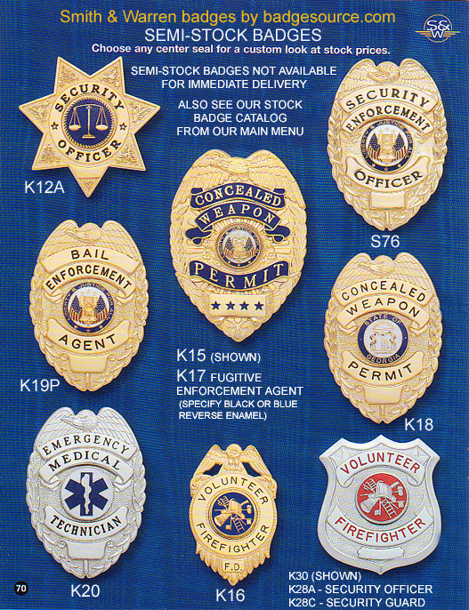 Semi-Stock badges