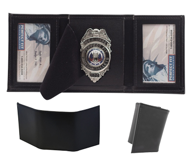 Model 101-A and 106-A,Tri-fold double ID wallet 101-A Tri-fold double ID wallet