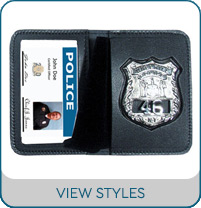 Duty style badge and ID cases
