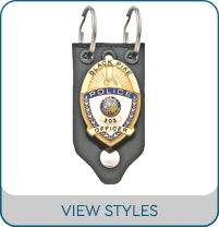 Badge holders for furry friends
