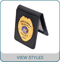 Badge Cases with an outside mount